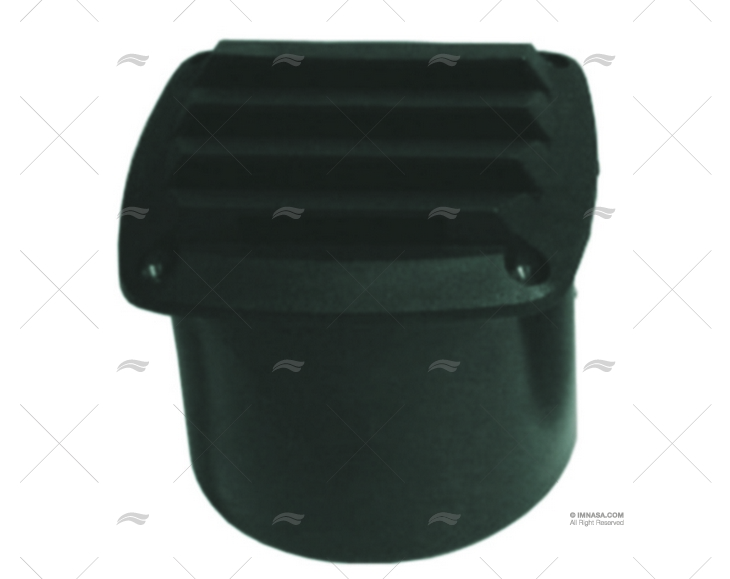 WHITE HOSE VENT 80x80mm MARINE TOWN