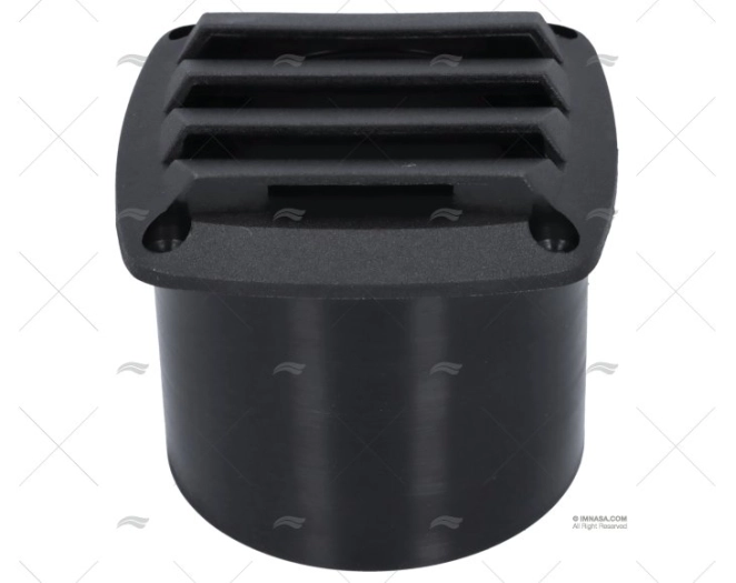 BLACK HOSE VENT 80x80mm MARINE TOWN