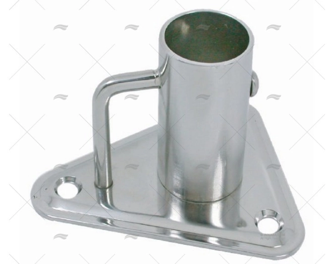 90º STANCHION SOCKET SS 304 54mm