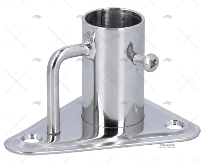 SUPORTE MONTANTE 90º INOX SS 304 54mm
