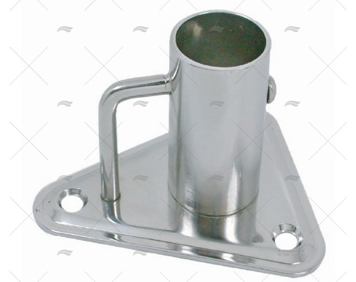 90º STANCHION SOCKET SS 304 54mm