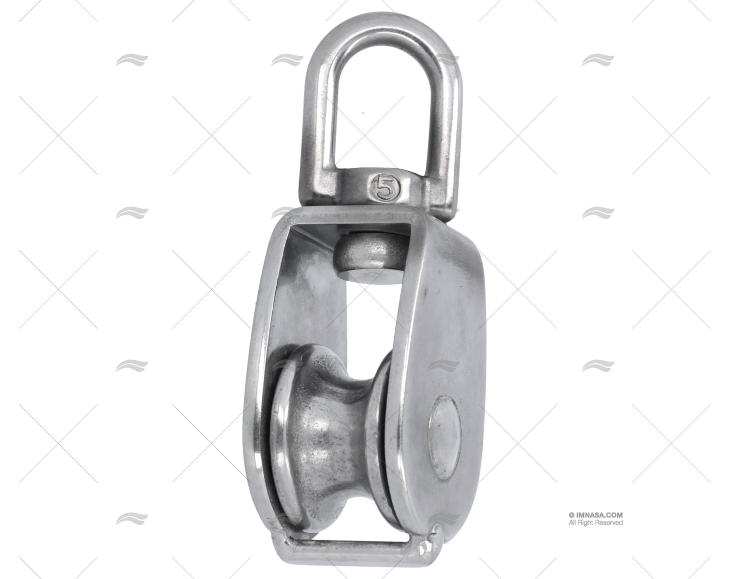 PULEGGIA INOX SS316 10mm MARINE TOWN