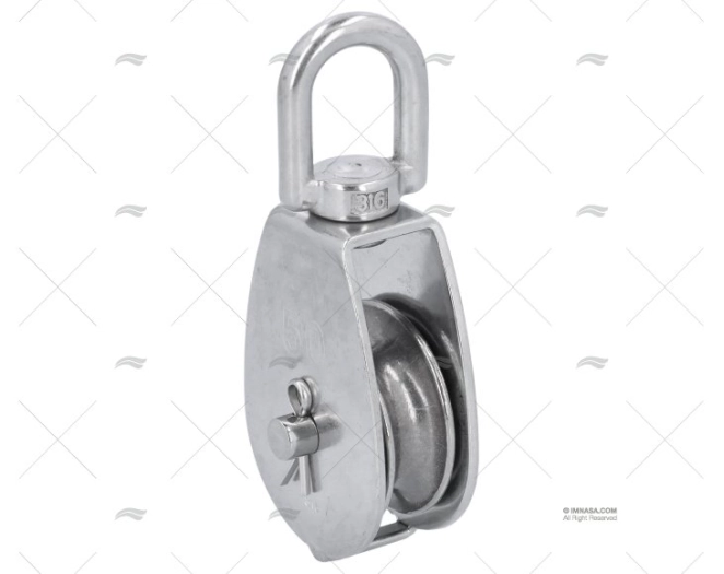 PULEGGIA INOX SS316 14mm MARINE TOWN