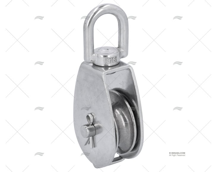 PULEGGIA INOX SS316 14mm MARINE TOWN