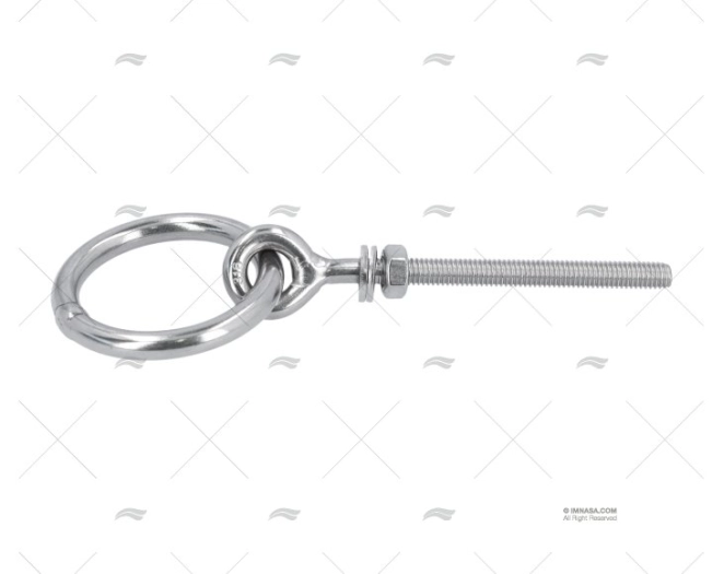 ANELLO C/VITE INOX SS 316 6mm