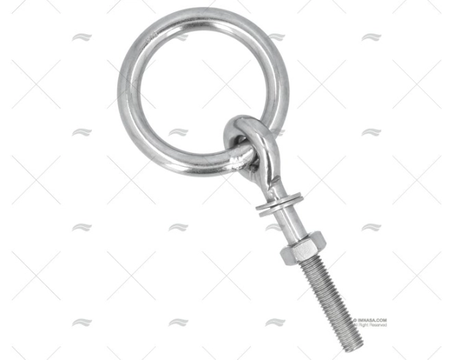ANELLO C/VITE INOX SS 316 10mm