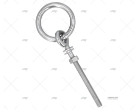 ARGOLA C/PARAFUSO INOX SS 316 12mm
