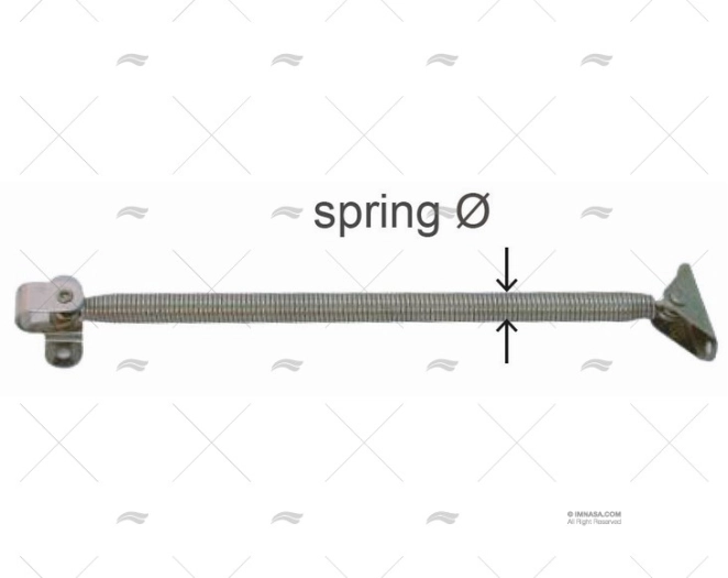 COMPAS D'OUVERTURE INOX SS 304 210mm