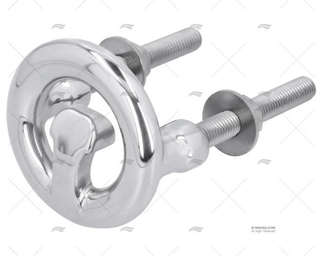 GANCIO DI POPPA INOX AISI 316 70mm