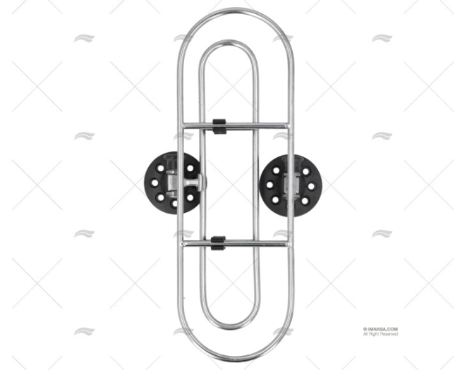 SUPORTE INOX P/DEFENSAS 315X105mm