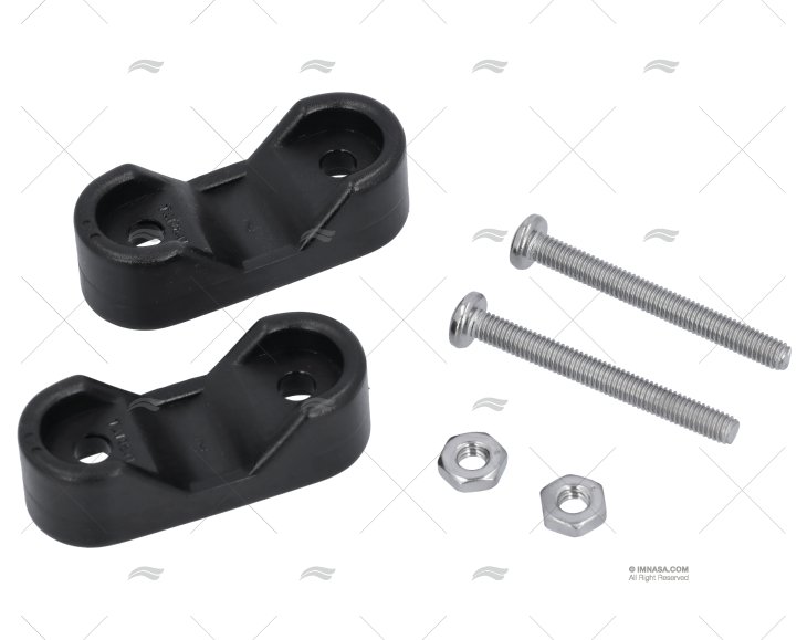 SUPPORTO PLASTICA 22-25mm