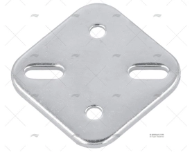 PIASTRA INOX 44X44mm