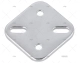 PLACA INOX 44X44mm