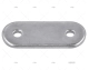 PLAQUE INOX 19x51mm