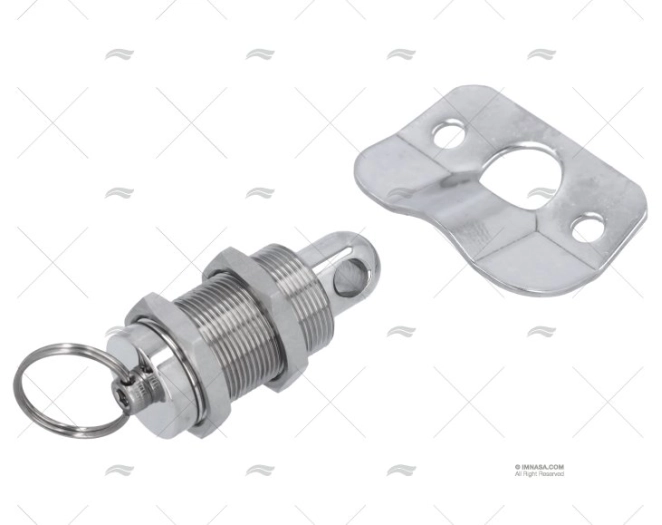 CHIUSURA INOX C/ANELLO