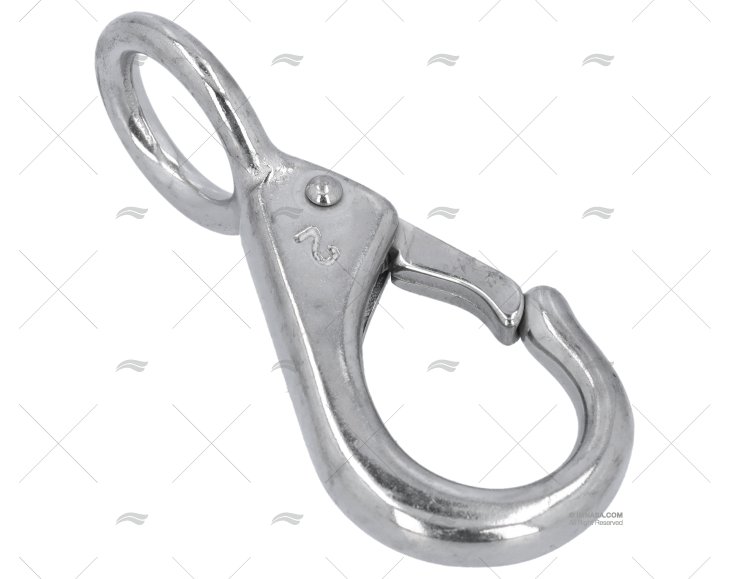 MOSQUETÃO INOX 83mm