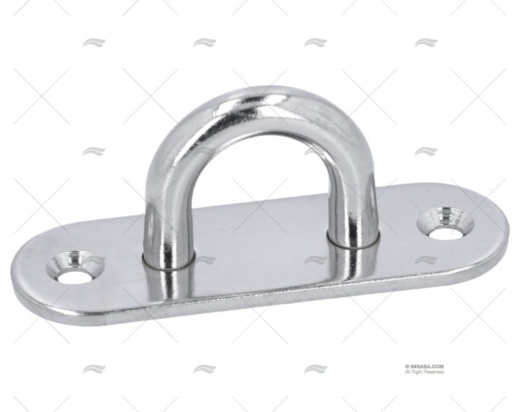 PIASTRINA INOX 80mm