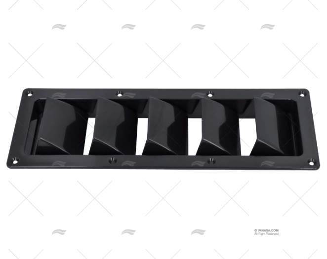 GRILLE ABS NOIR 305x83mm