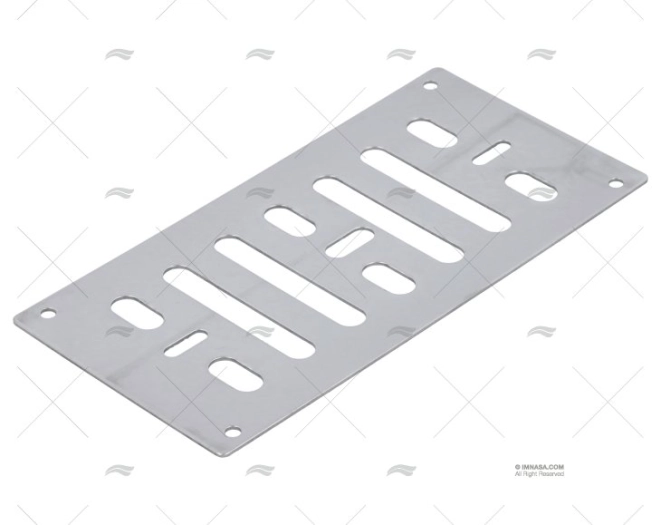 GRILLE INOX OPEN 152x76mm