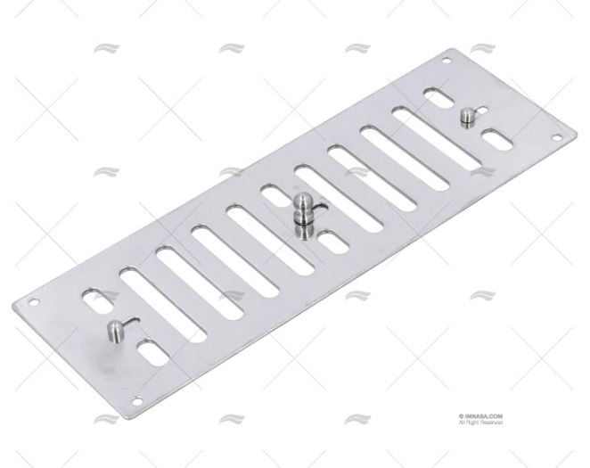 GRELHA INOX ABRE/FECHA 229x76mm