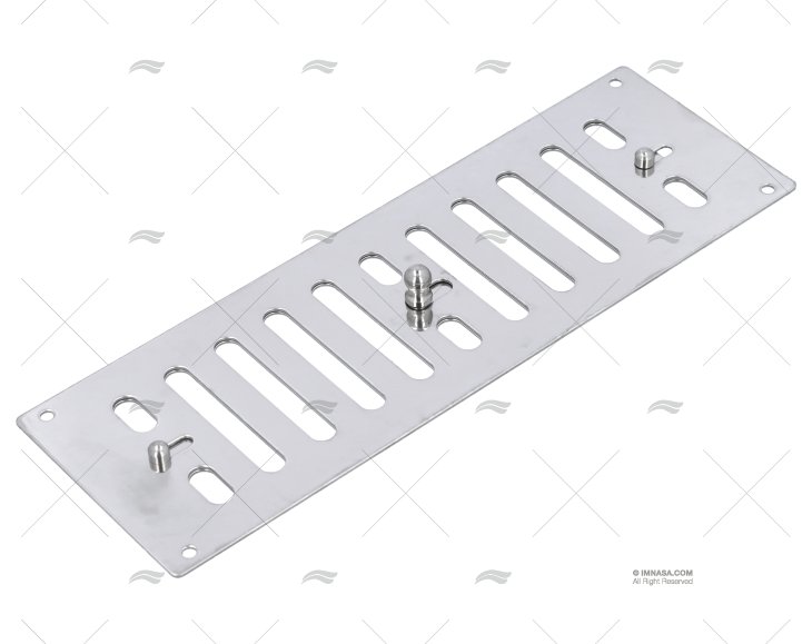 GRIGLIA INOX APRI/CHIUDI 229x76mm