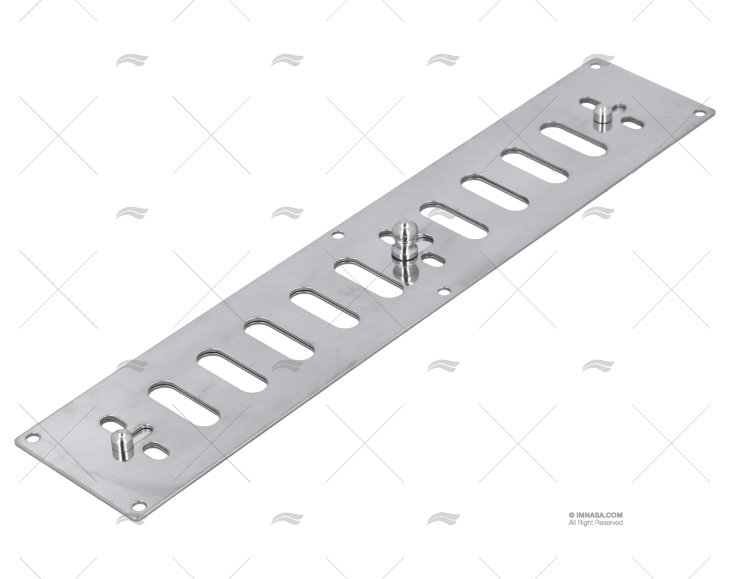 GRELHA INOX ABRE/FECHA 255x48mm