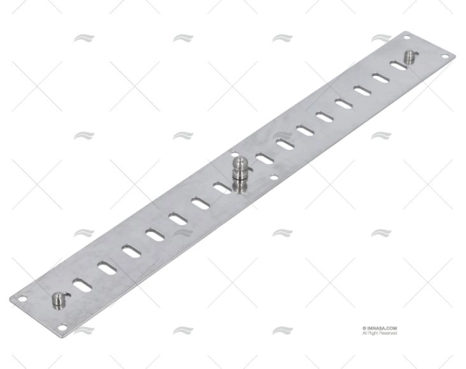 GRIGLIA INOX APERTURA/CHIUSURA 300x35mm