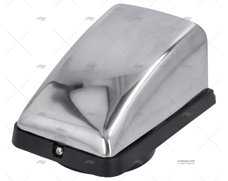 RESPIRADOURO INOX C/BASE PVC P/TUBO 76mm