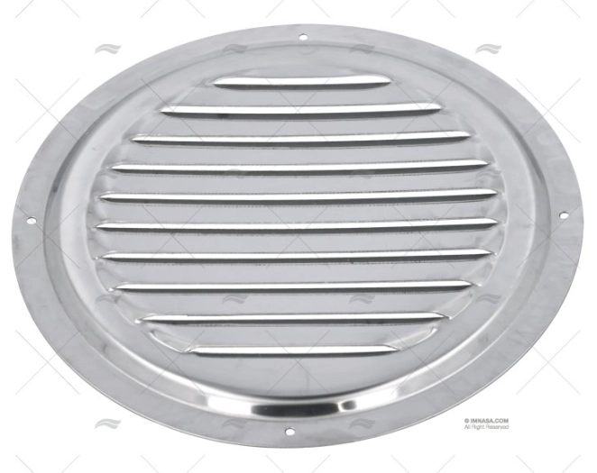 ROUND VENT SS W/O SCREEN 178mm