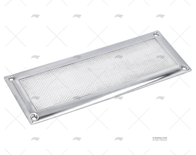 GRILLE INOX 226X88mm