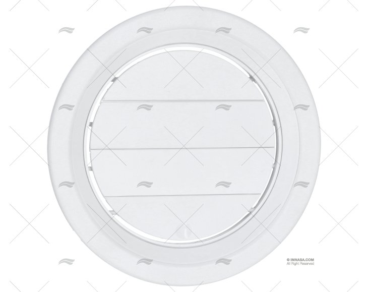 GRIGLIA PVC BIANCA A FILO DIAM 190mm