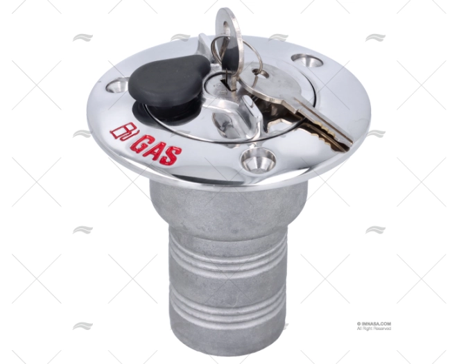 DECK FILL GAS SS 1-1/2"