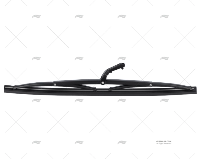ESCOVA LIMPA  292mm INOX PRETA
