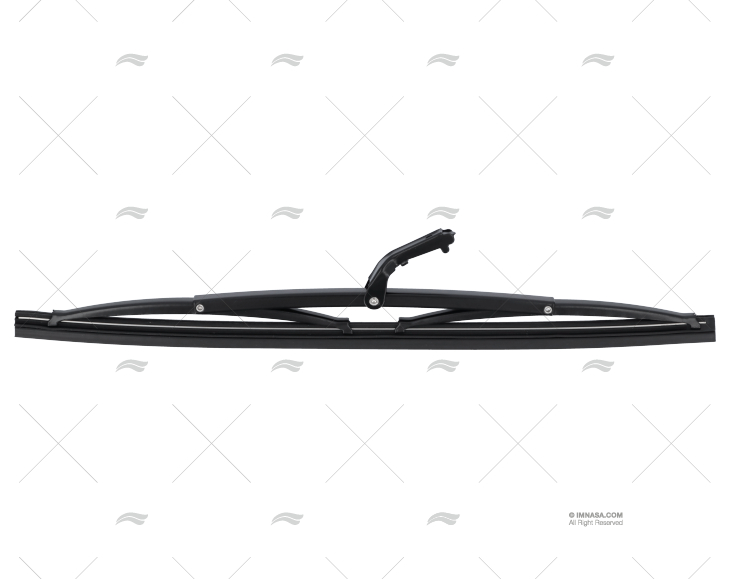 SPAZZOLA TERGICRISTALLO  292mm INOX NERA