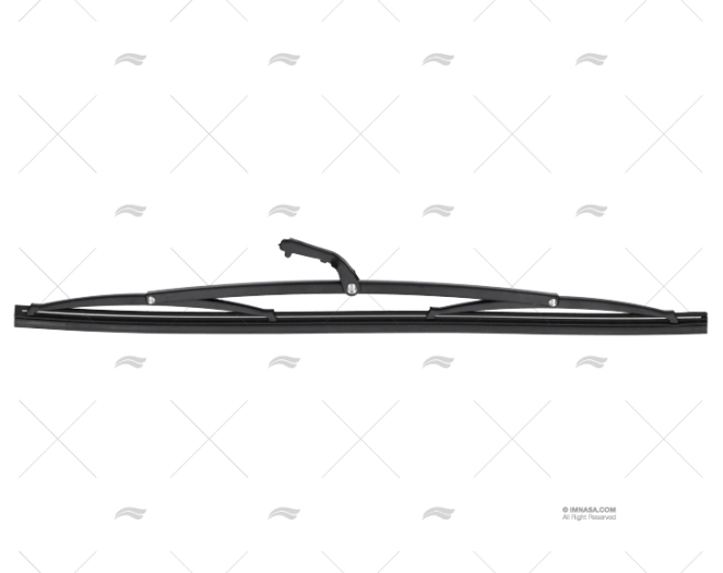 ESCOVA LIMPA  356mm INOX PRETA