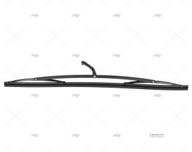 ESCOVA LIMPA  406mm INOX PRETA