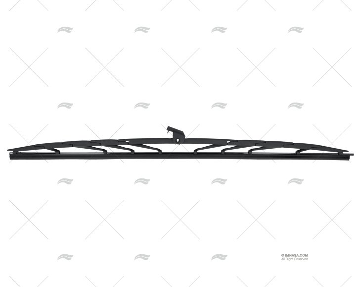 SPAZZOLA PLASTICA NERA 610mm