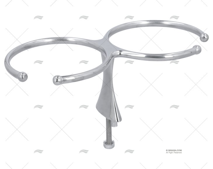 SUPORTE COPO X 2 INOX SS 316 CONVÉS 10