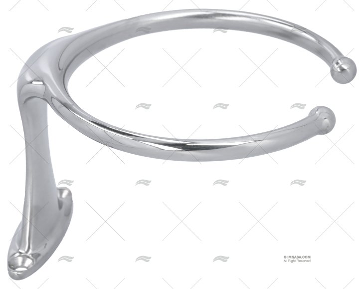 SUPORTE COPO X 1 INOX SS 316 SUPERFÍCIE