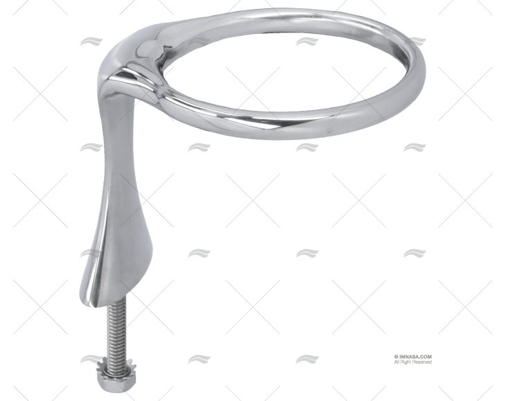 SUPORTE COPO X 1 INOX SS 316 TAMPA 82