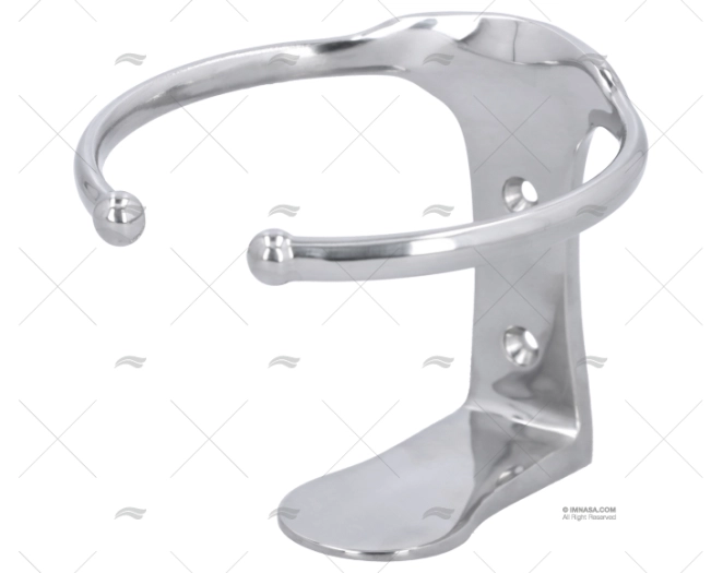 SUPORTE COPO X 1 INOX SS 316 106mm