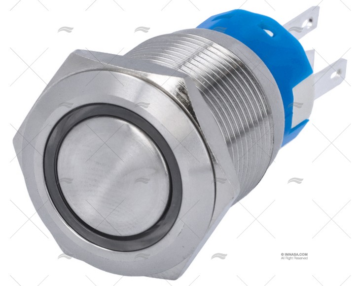INTERRUTTORE LED PULSANTE 5A ROSSO