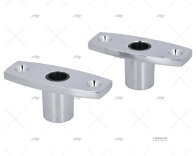 SUPORTE CHUMACEIRA EMBUTIDO ZAMAK (2U)