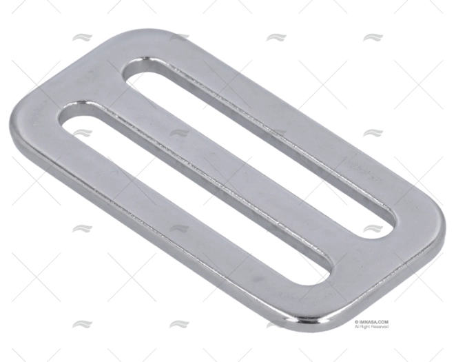 FIBBIE INOX 2" x 1/ 8" (10pz)