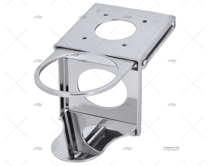 SUPORTE COPO INOX DOBRÁVEL