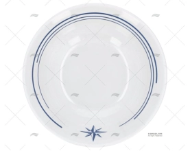 MELAMINE BOWL WIND ROSE 6pcs