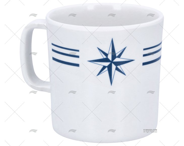 MELAMINE MUG WIND ROSE 6pcs