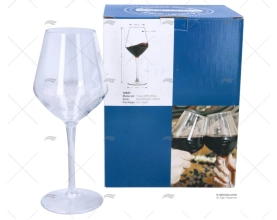 WINE GLASS TRITAN 60x220mm SET 4pcs
