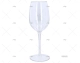 WINE GLASS TRITAN 59x222mm SET 4pcs