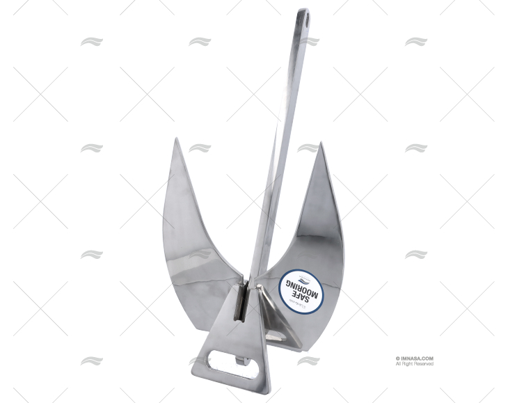 ÂNCORA BULL INOX SS 316 12Kg IMNASA